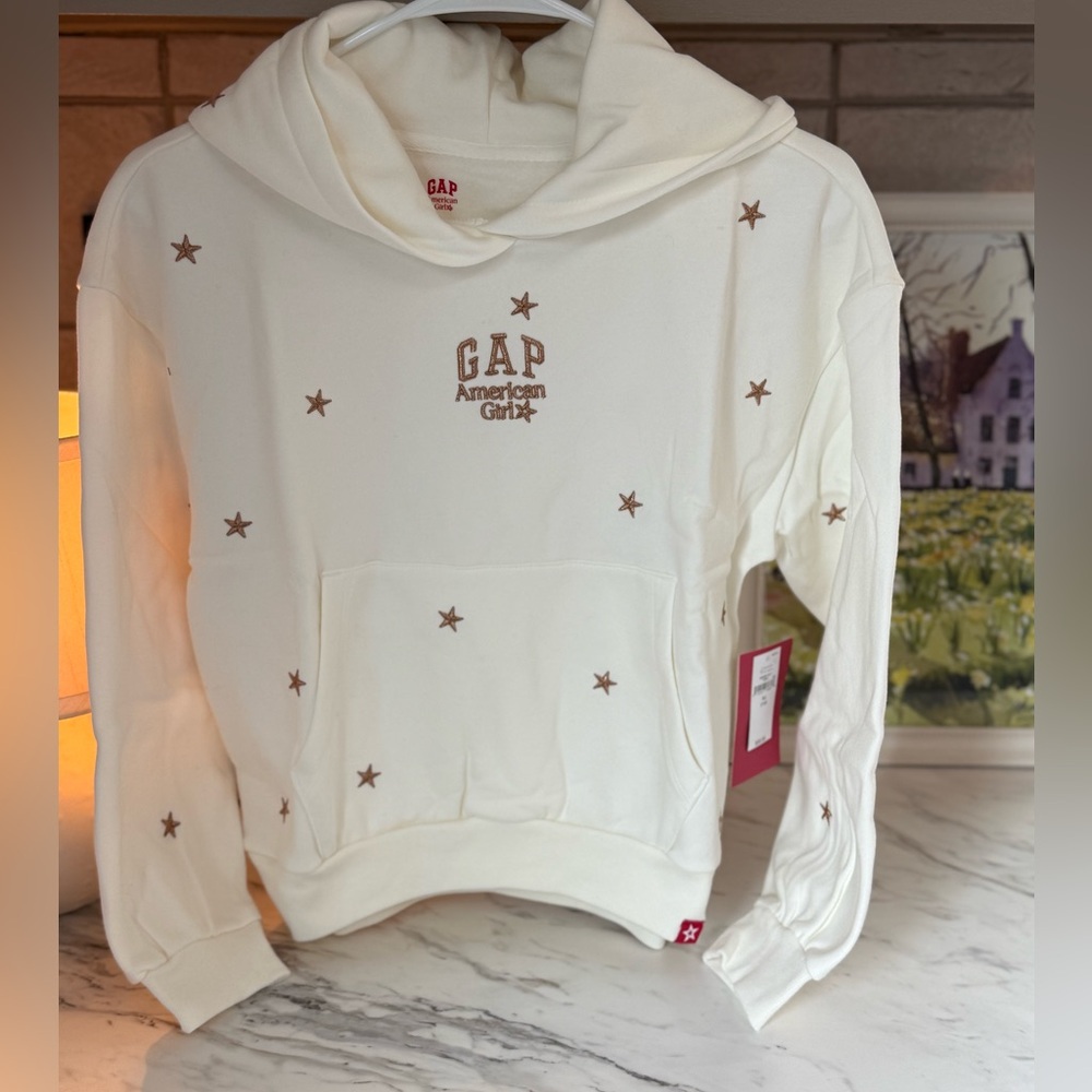 GAP American Girl White Hoodie